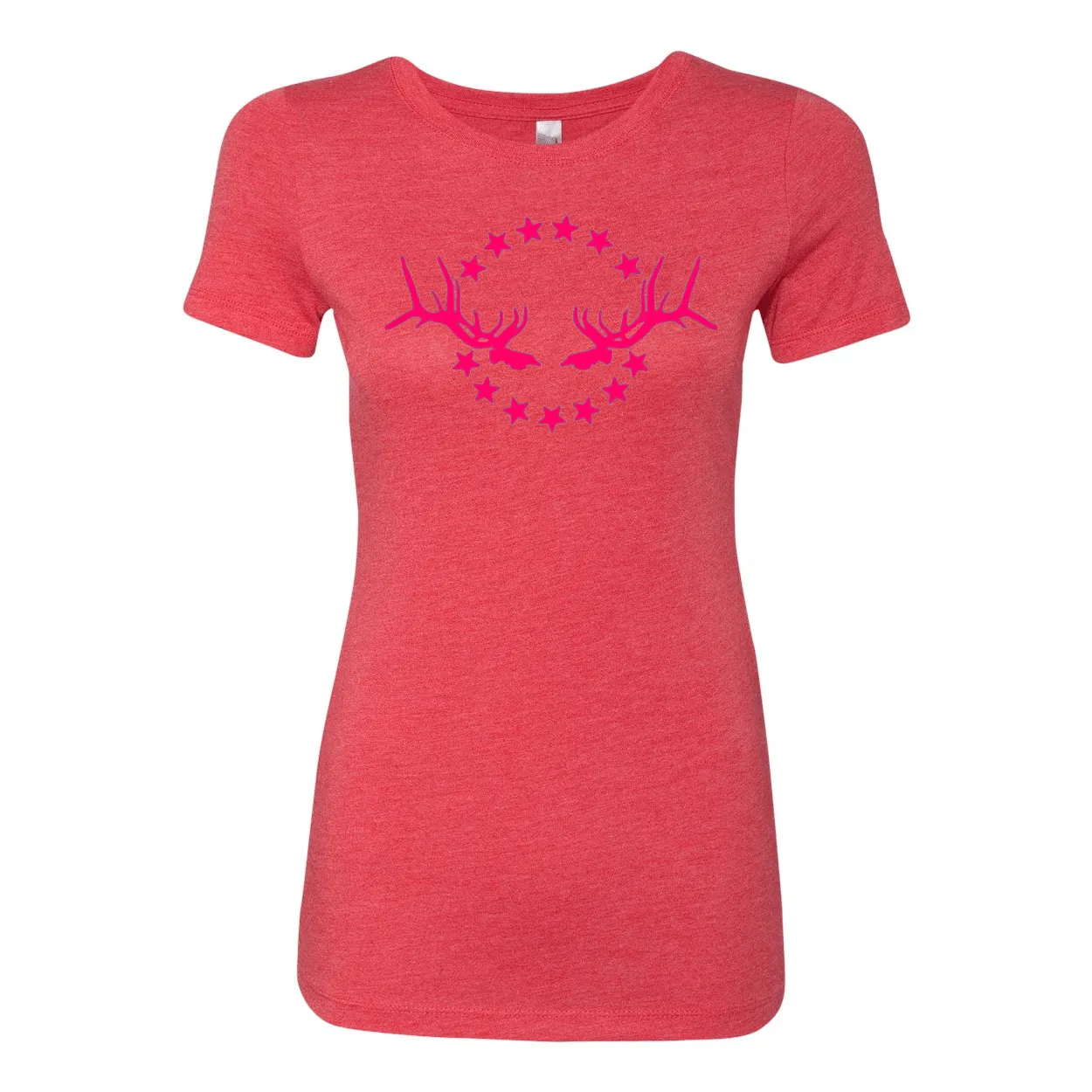 Women's T-Shirt: Simple Pink Logo